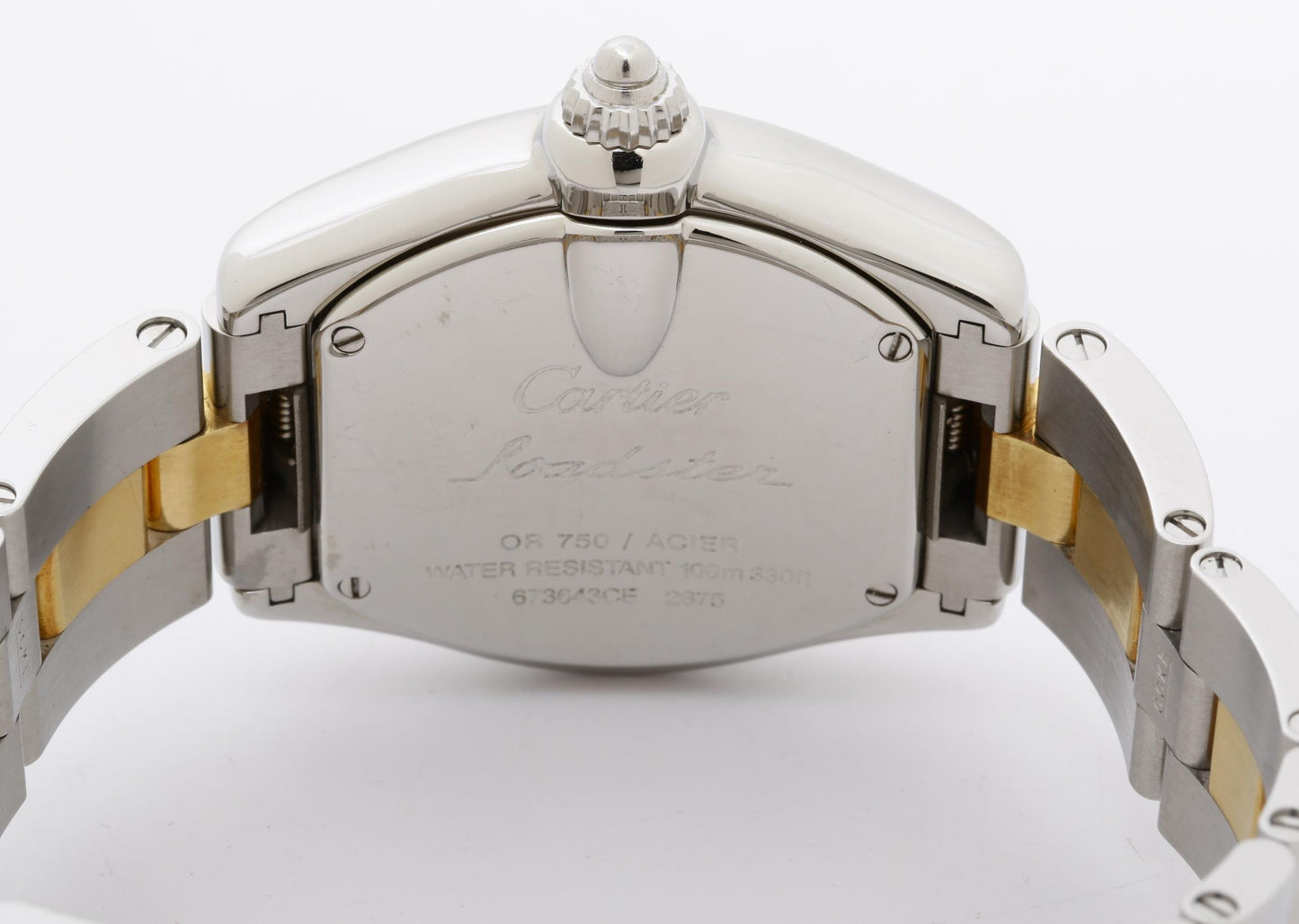 Cartier - W62026Y4 - Roadster SM Date Silver SS/YG