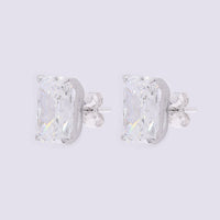 3.74 Carats Lab Grown Diamond 14K Gold Earrings