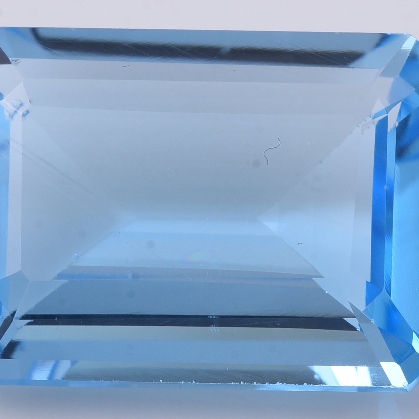 47.15 Natural Topaz Blue Topaz Emerald Cut Gemstone
