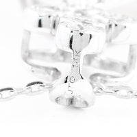 3.68 Carats Pink Lab Grown Diamond 14K Gold Pendant
