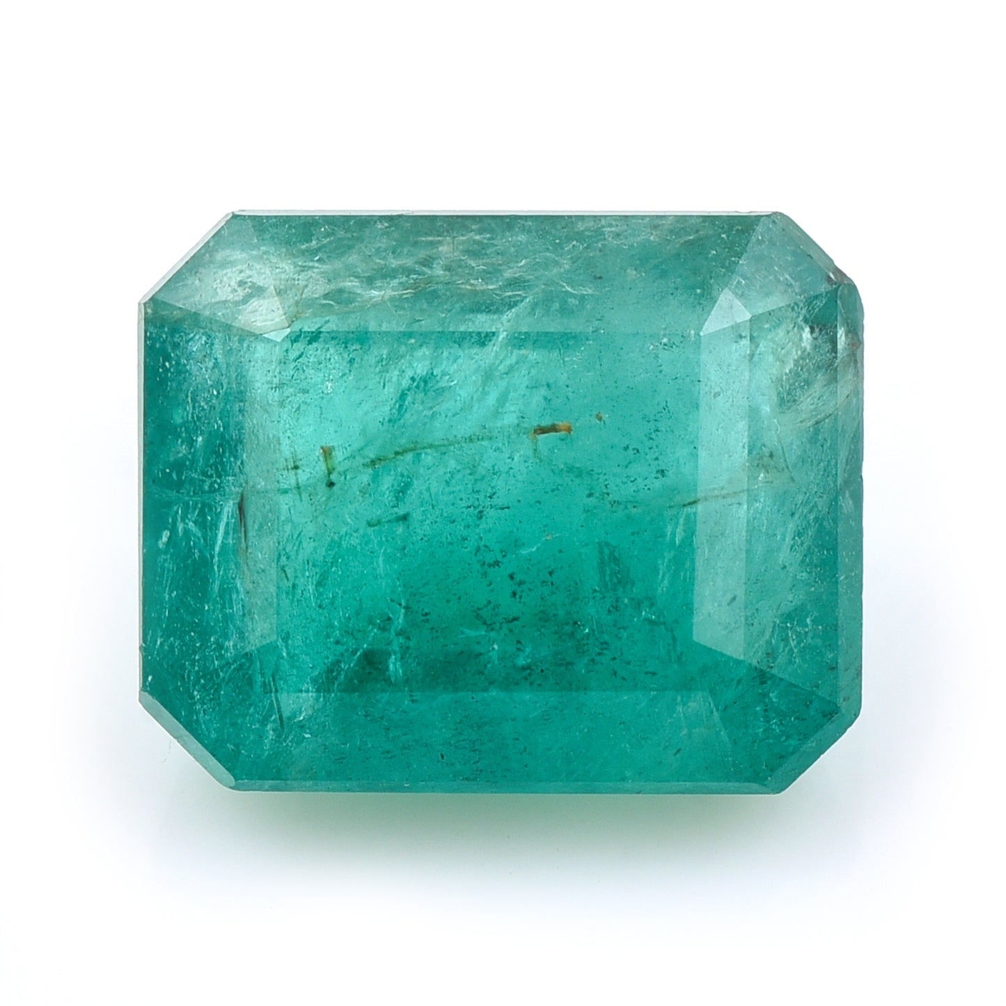 3.38 Natural Beryl Emerald Emerald Cut Gemstone