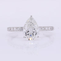 2.28 Carats Lab Grown Diamond 14K Gold Ring