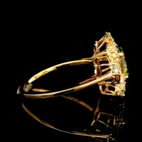 1.81 Ct Oval Tourmaline 14K Gold Ring