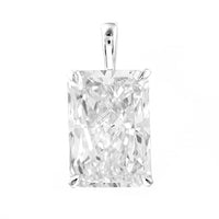 5.08 Carats Lab Grown Diamond 14K Gold Pendant
