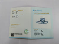 2.81 Carats Lab Grown Diamond 14K Gold Ring