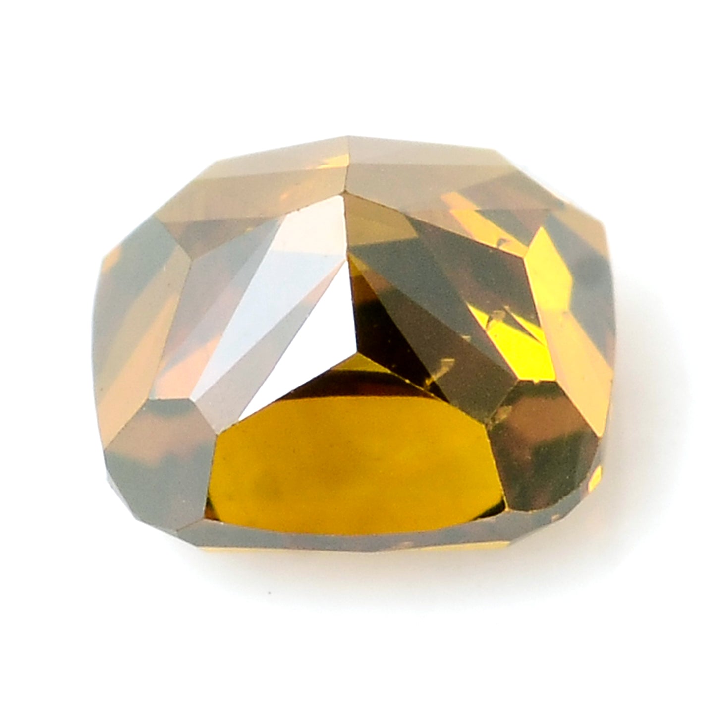 0.29 Carat Red Diamond Cushion Loose Gemstone