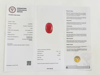 1.57 Natural Corundum Ruby Oval Mixed Cut Gemstone