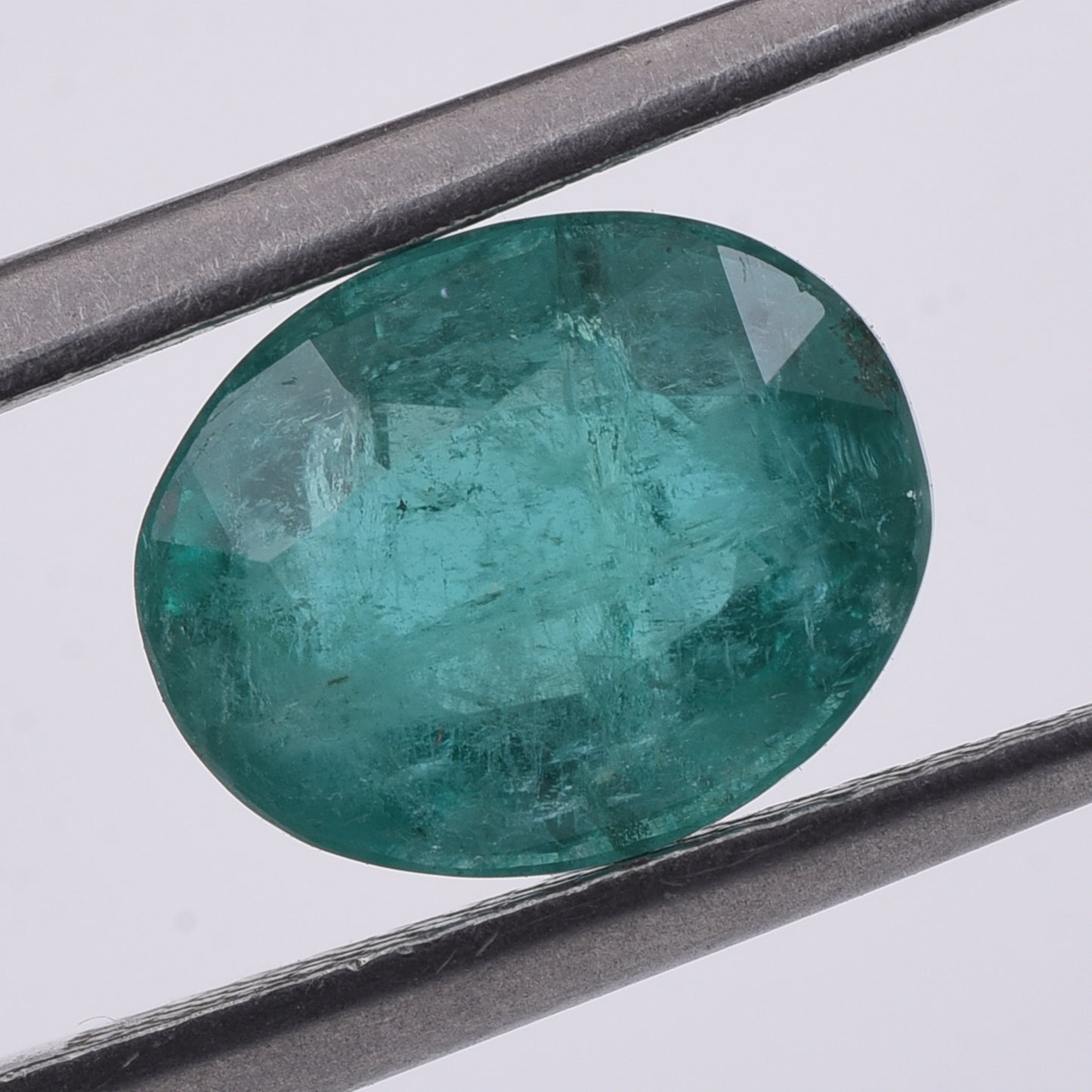2.15 Natural Beryl Emerald Oval Mixed Cut Gemstone