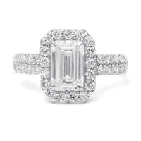 2.89 Carats Lab Grown Diamond 14K Gold Ring