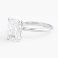 3.04 Carats Lab Grown Diamond 14K Gold Ring