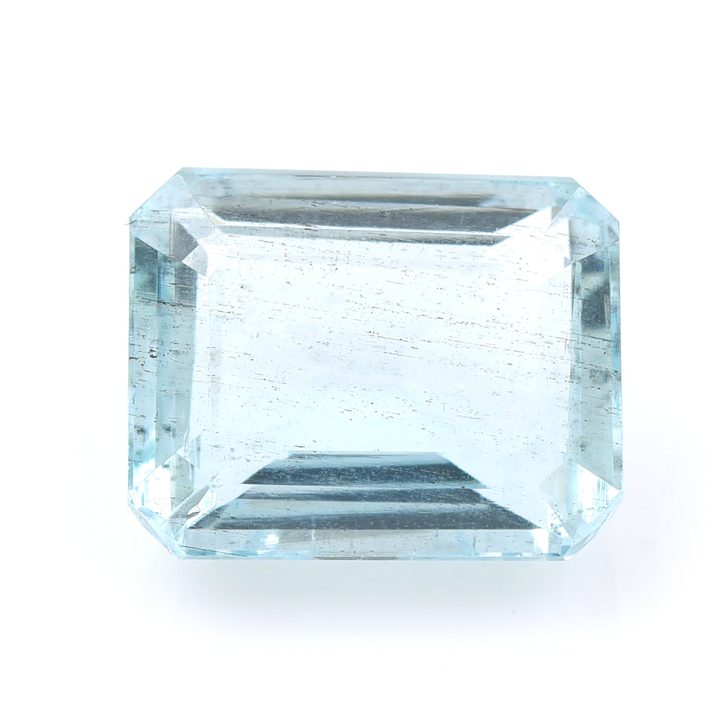 4.3 Natural Beryl Aquamarine Emerald Cut Gemstone
