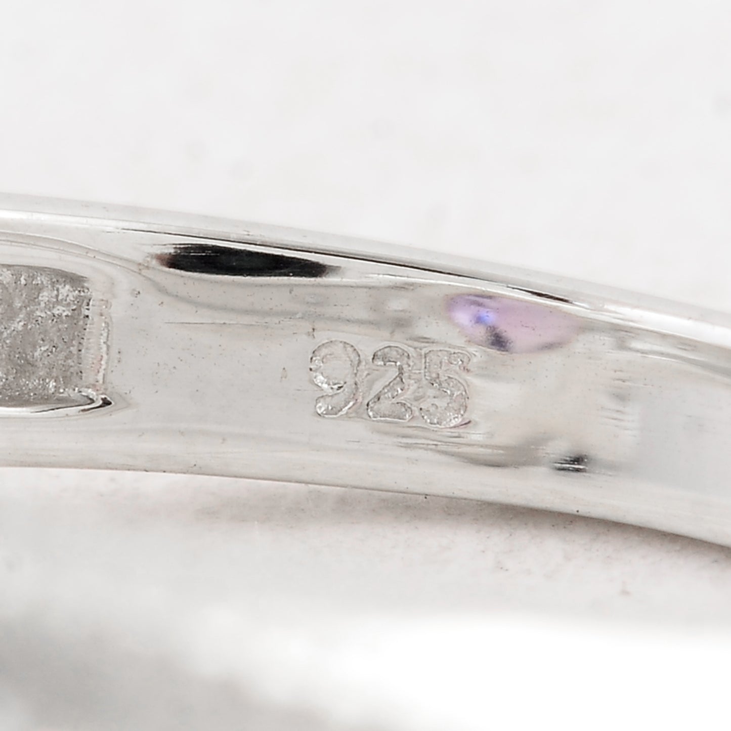 2.38 Ct Round Amethyst 925 Sterling Silver Ring
