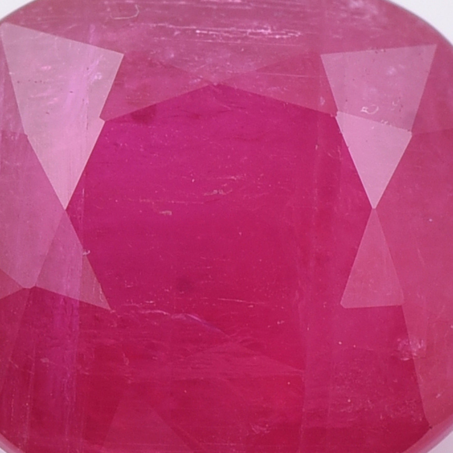 2.65 Natural Corundum Ruby Rectangular Cushion Mixed Cut Gemstone