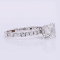 2.40 Carats Lab Grown Diamond 14K Gold Ring