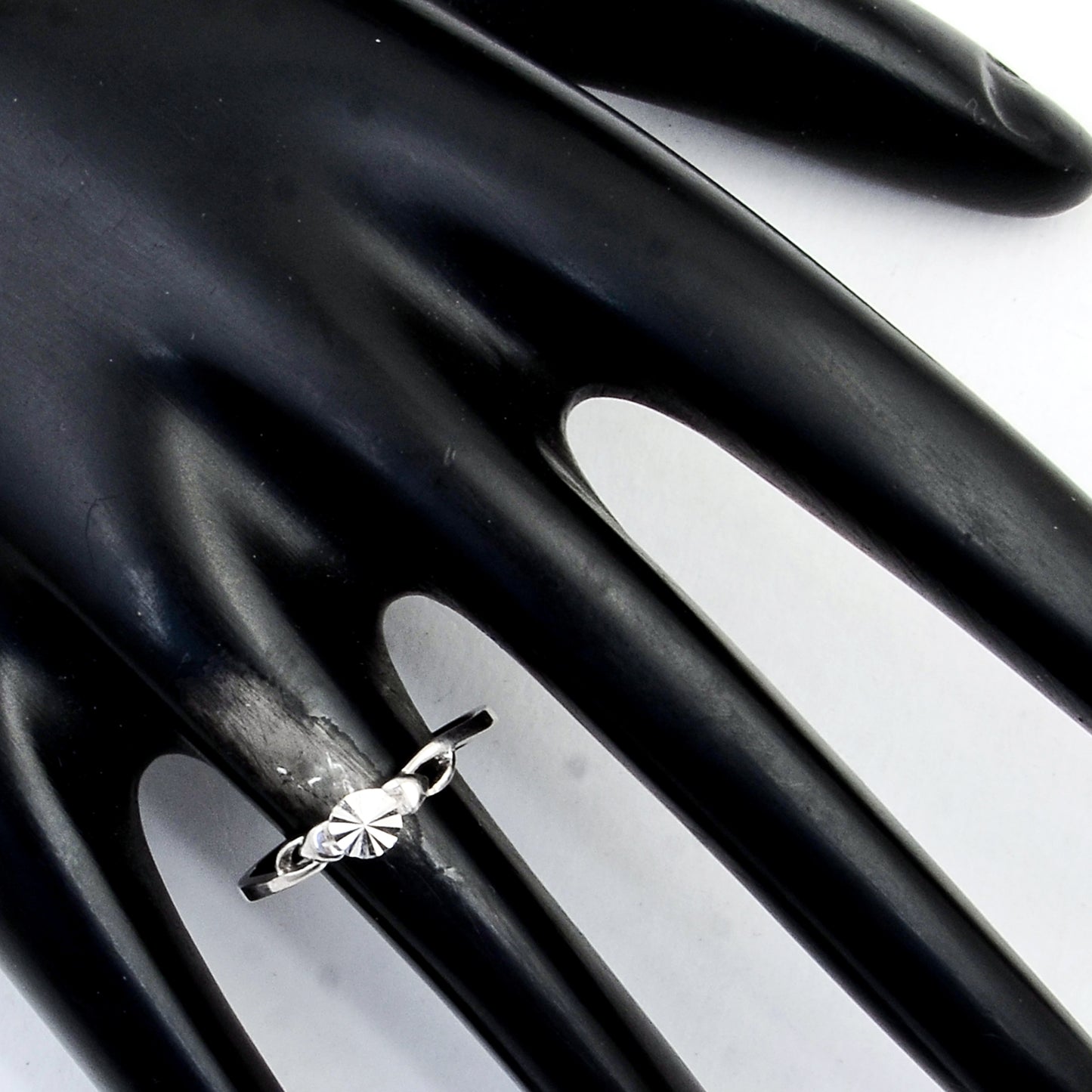 0.00 Ct Plain 925 Sterling Silver Ring