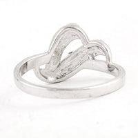 0.00 Ct Plain 925 Sterling Silver Ring