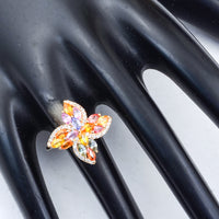 1.84 Ct Marquise Multi Sapphire 14K Gold Ring