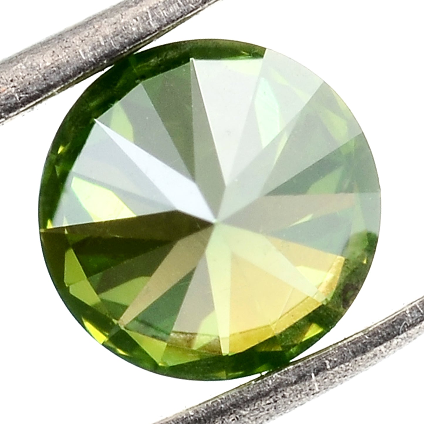 0.73 Green Diamond Round Loose Gemstone