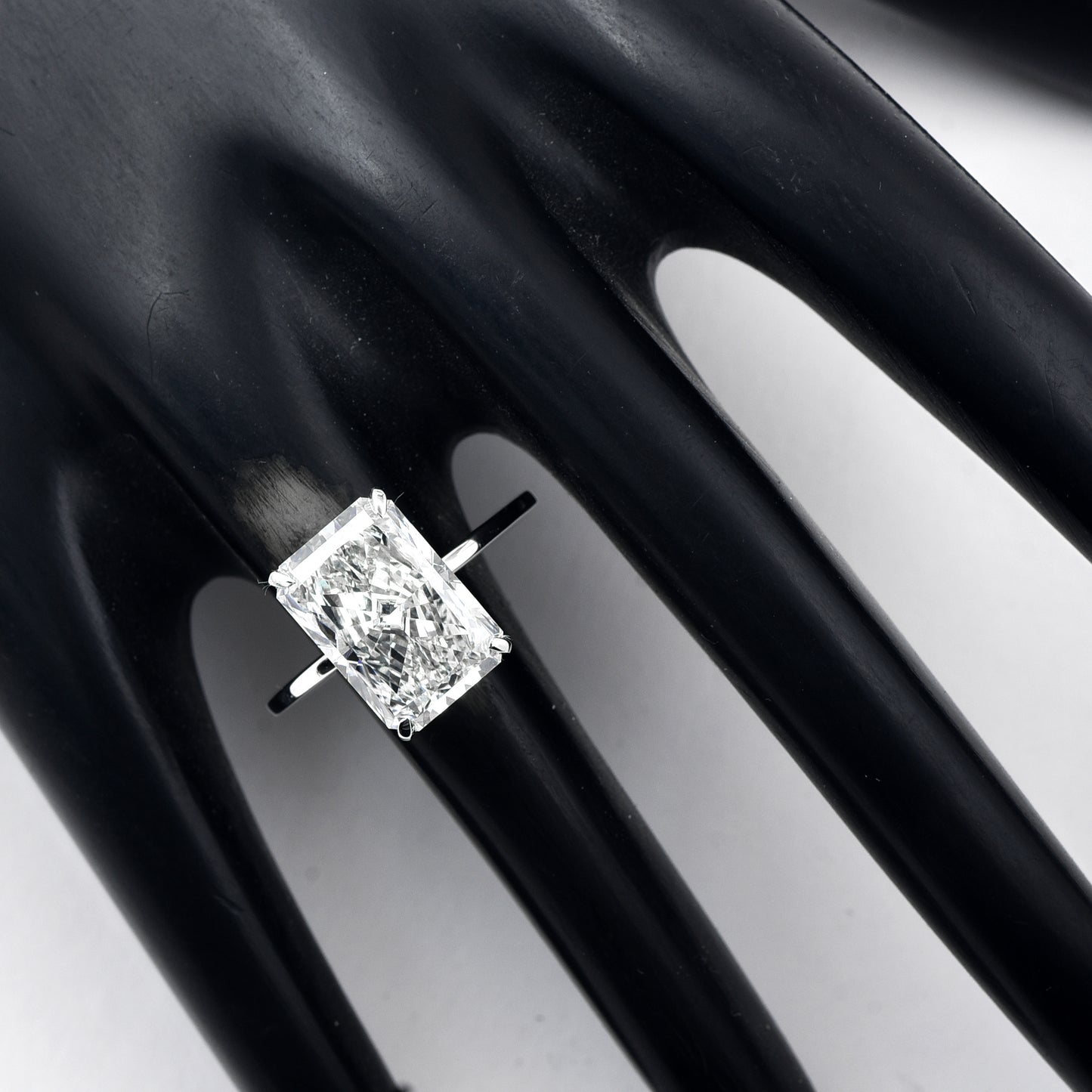 5.10 Carats Lab Grown Diamond 14K Gold Ring