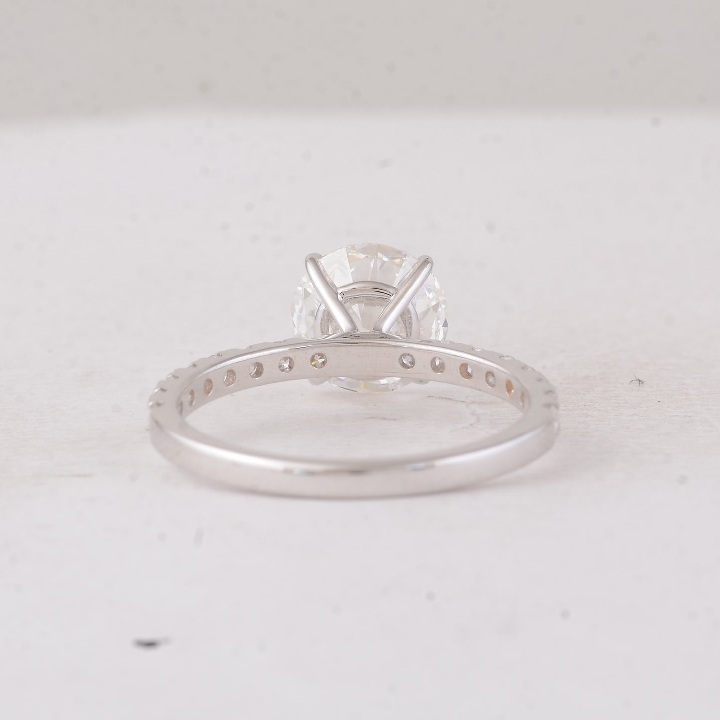 2.44 Carats Lab Grown Diamond 14K Gold Ring