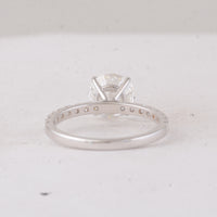 2.44 Carats Lab Grown Diamond 14K Gold Ring