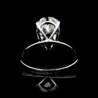 4.36 Carats Lab Grown Diamond 14K Gold Ring