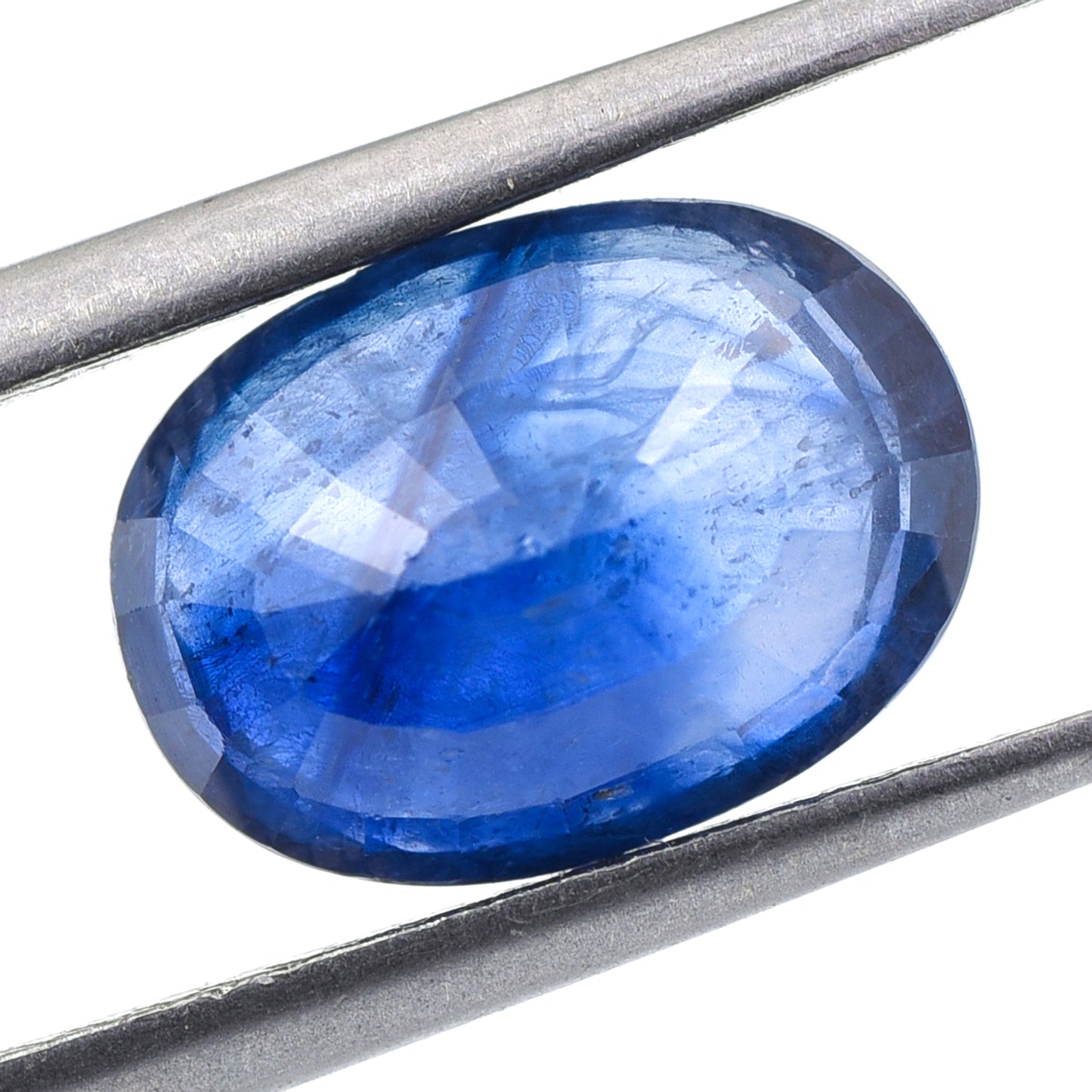 4.26 Natural Corundum Sapphire Oval Mixed Cut Gemstone