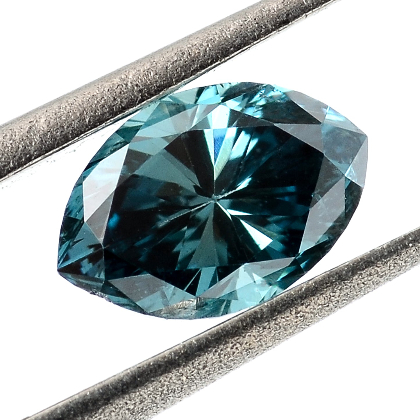 0.56 Carat Blue Diamond Marquise Loose Gemstone