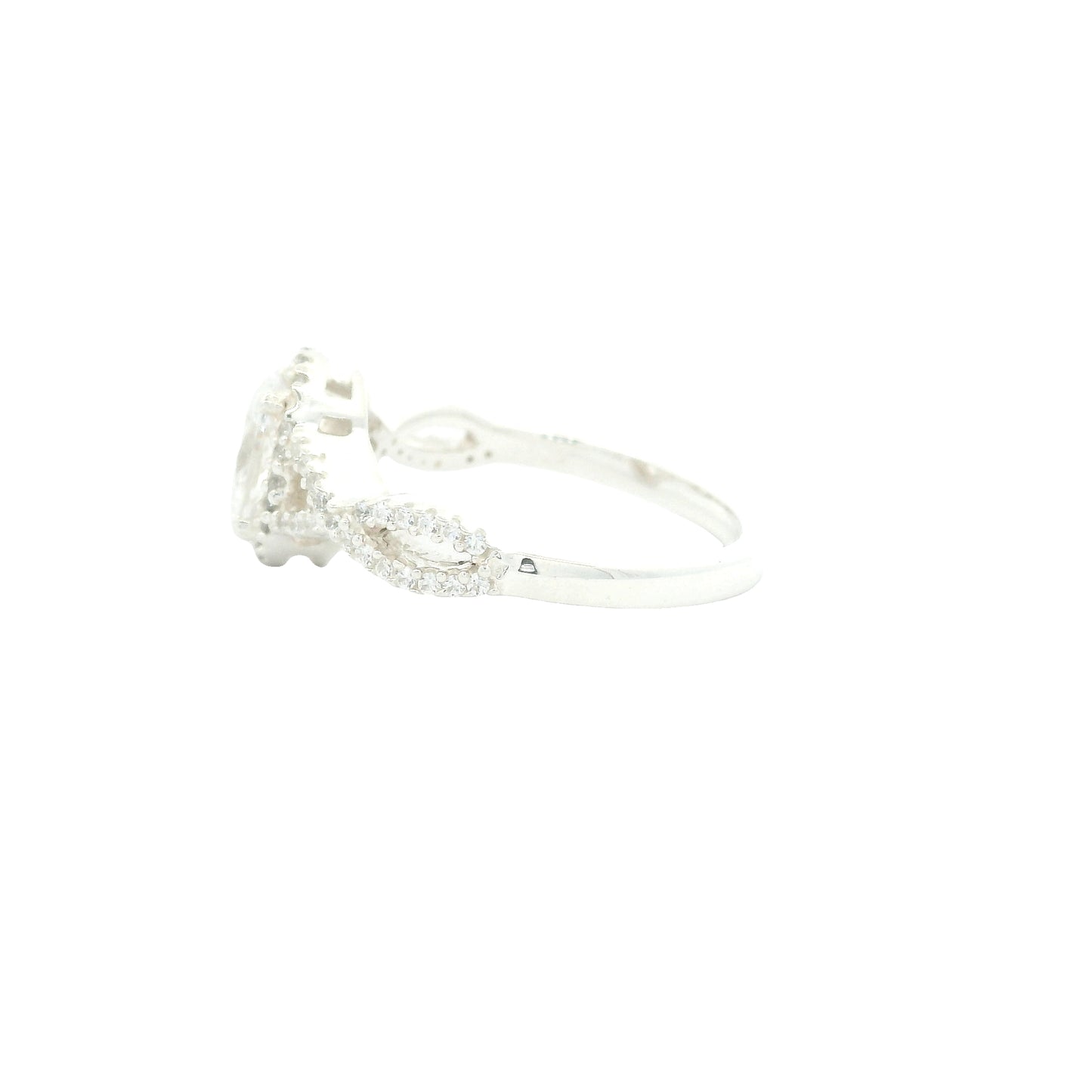 6.29 Ct Cubic Zirconia 925 Sterling Silver Ring