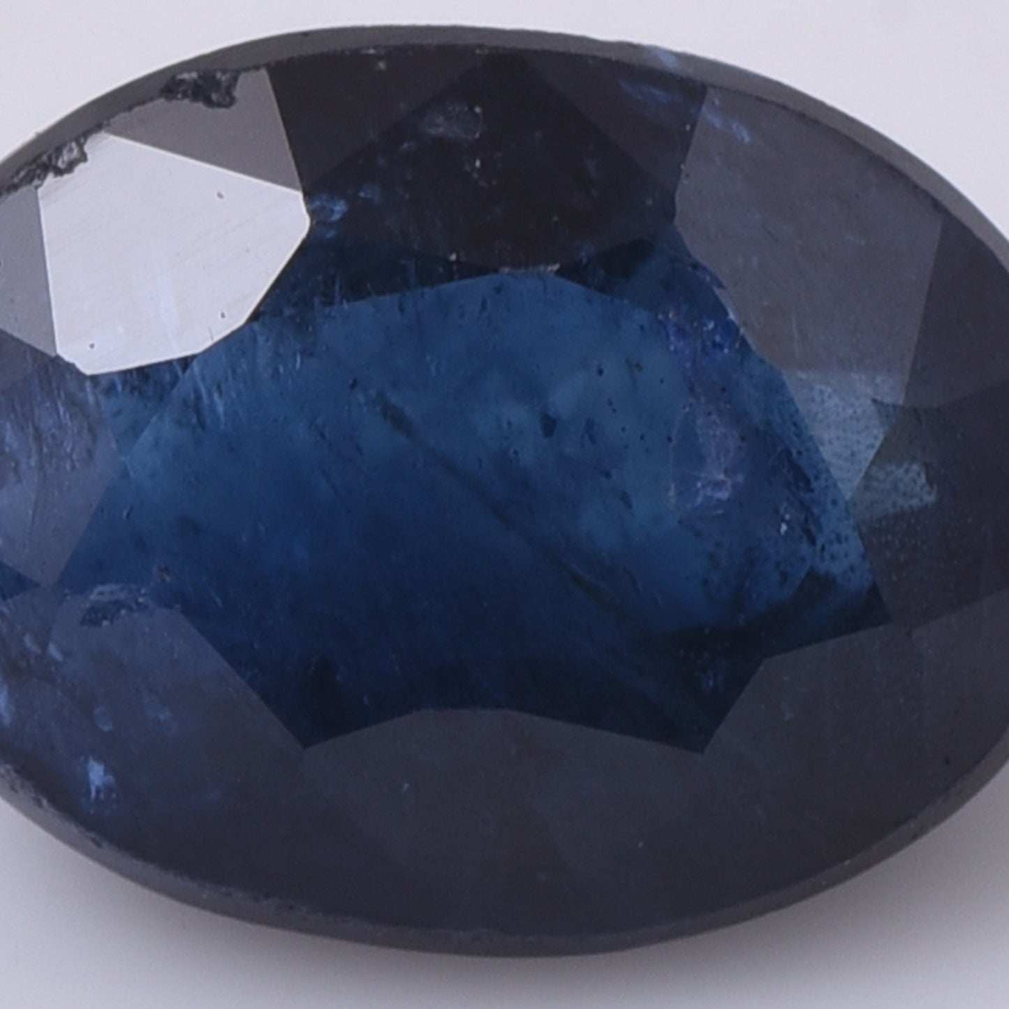 2.68 Natural Corundum Sapphire Oval Mixed Cut Gemstone