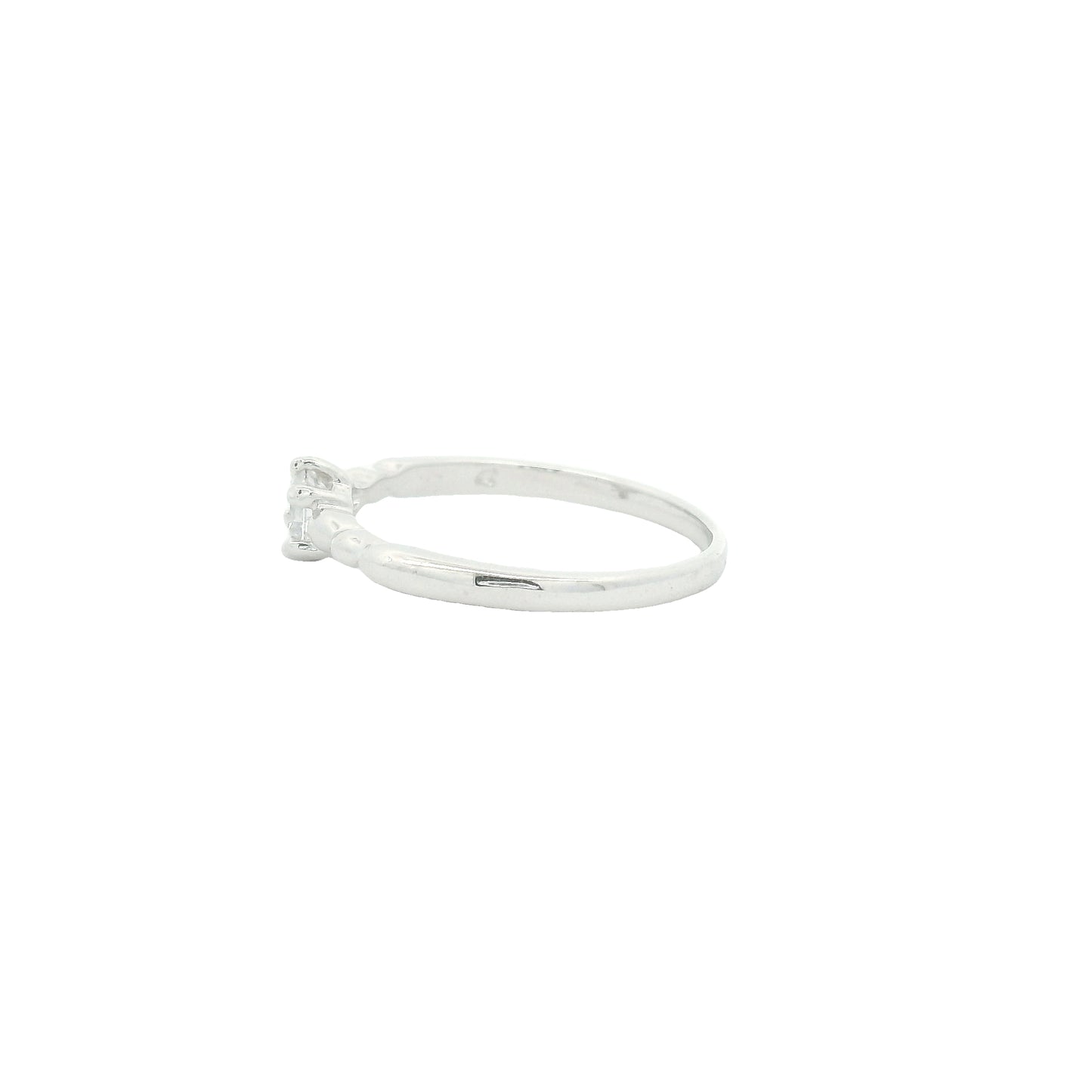 0.63 Ct Cubic Zirconia 925 Sterling Silver Ring
