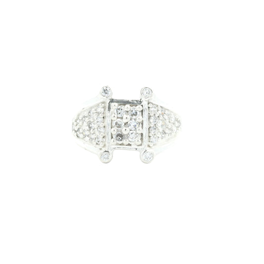 4.15 Ct Cubic Zirconia 925 Sterling Silver Ring