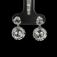 3.60 Carats Lab Grown Diamond 14K Gold Earrings