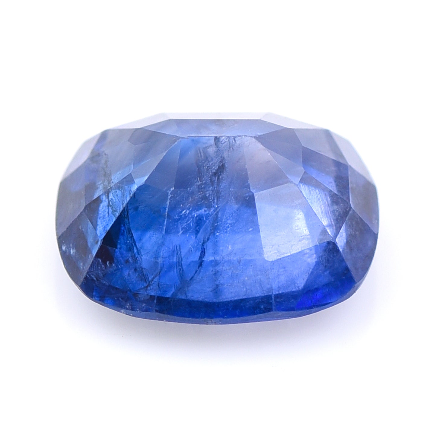 2.44 Natural Corundum Sapphire Rectangular Cushion Mixed Cut Gemstone