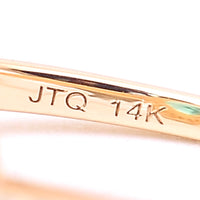 1.56 Ct Round Mixed Cut Natural Emerald 14K Gold Ring