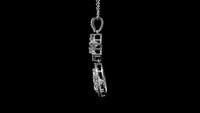 2.93 Carats Lab Grown Diamond 14K Gold Pendant