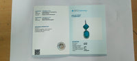 3.35 Ct Oval Mixed Cut, Cushion Mixed Cut Natural Emerald 14K Gold Pendant