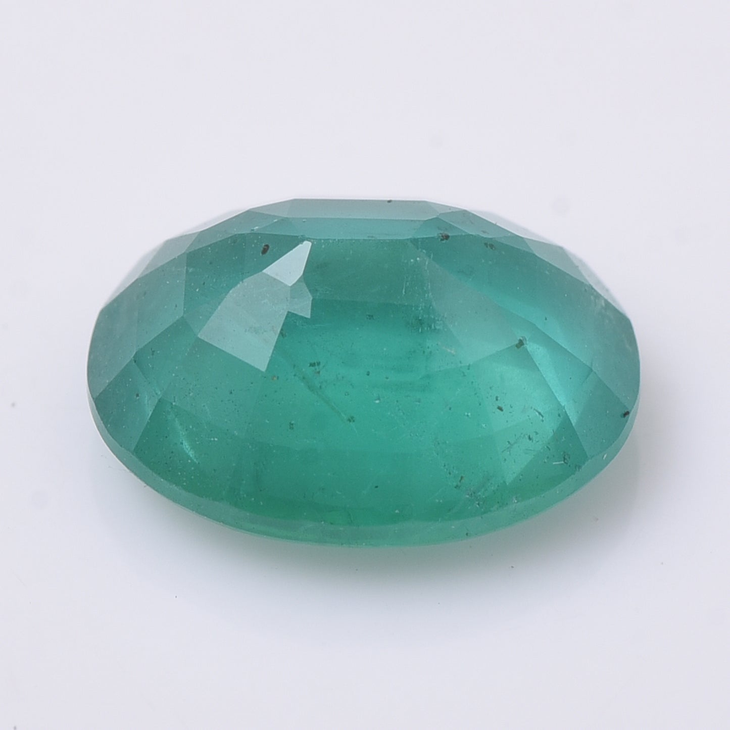 2.48 Natural Beryl Emerald Oval Mixed Cut Gemstone