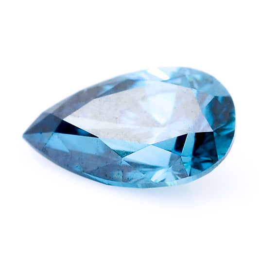 0.27 Blue Diamond Pear Loose Diamond