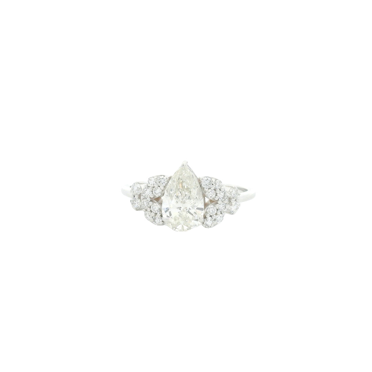 1.47 Carats Lab Grown Diamond 14K Gold Ring