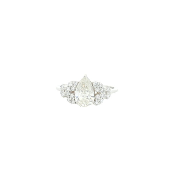 1.47 Carats Lab Grown Diamond 14K Gold Ring