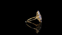 2.54 Ct Pear Tanzanite 14K Gold Ring