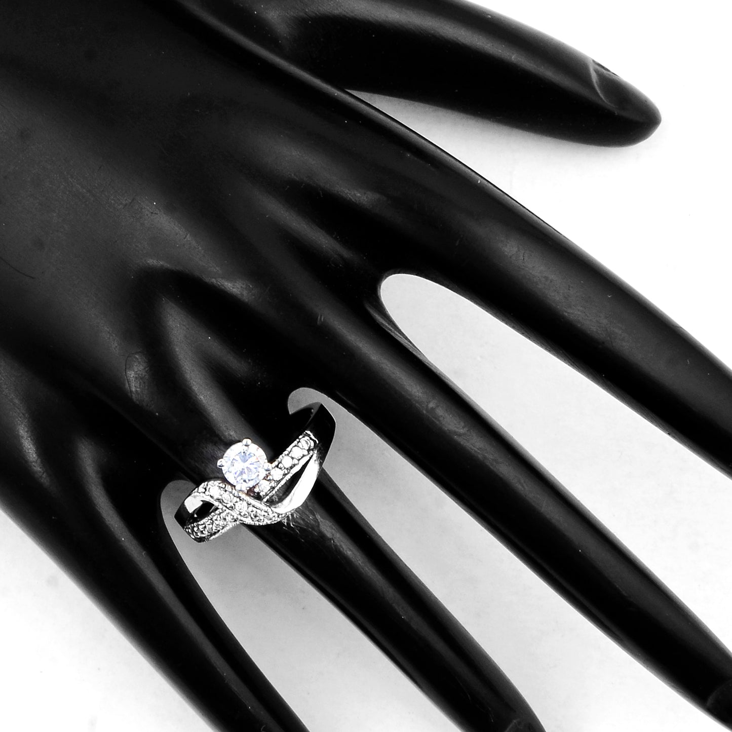 1.41 Ct Cubic Zirconia 925 Sterling Silver Ring