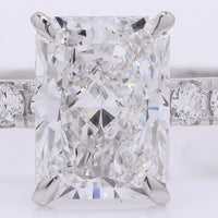 2.34 Carats Lab Grown Diamond 950 Platinum Ring