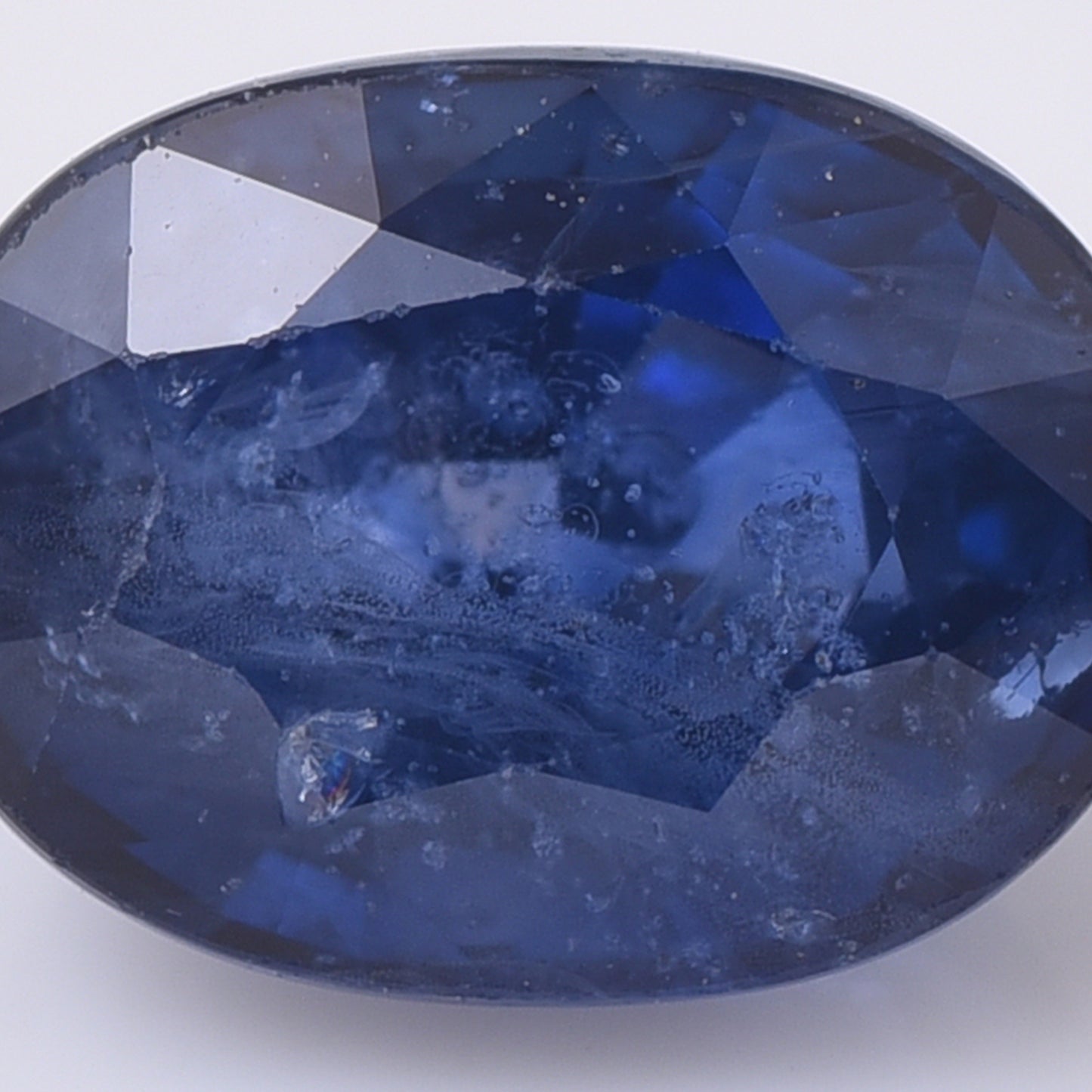 2.23 Natural Corundum Sapphire Oval Mixed Cut Gemstone
