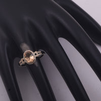 1.24 Ct Oval Tourmaline 9K Gold Ring