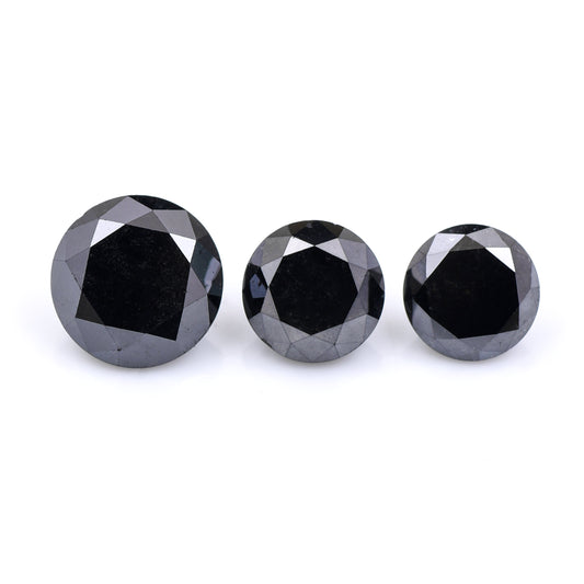 6.1 Black Diamond Round Loose Diamond
