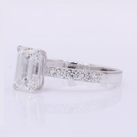 2.31 Carats Lab Grown Diamond 14K Gold Ring