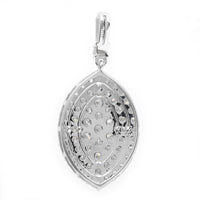 1.96 Carats Lab Grown Diamond 14K Gold Pendant