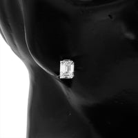 3.86 Carats Lab Grown Diamond 14K Gold Earrings
